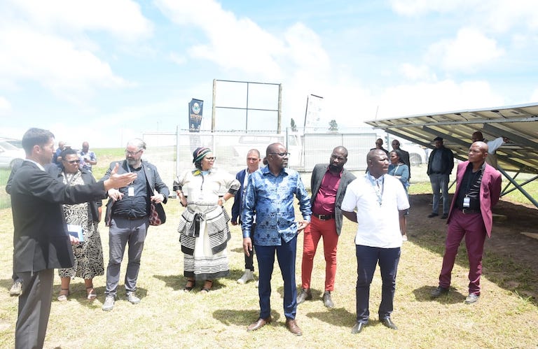 Partnership delivers electricity to remote community