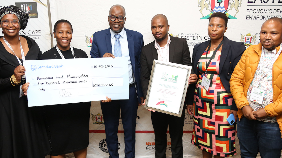 Umzimvubu Municipality takes top green award in province